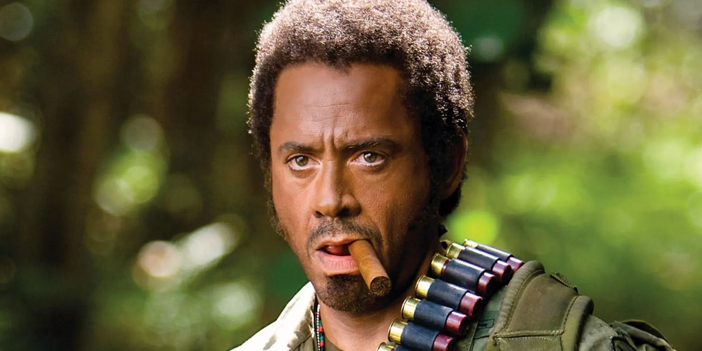 Robert Downey Jr. a fait pipi dans le personnage sur le tournage de Tropic Thunder, selon
