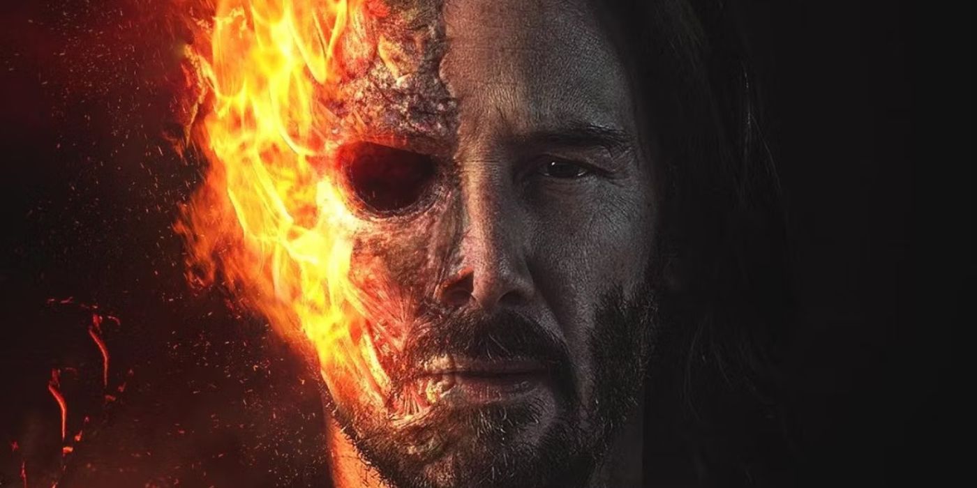Keanu Reeves suscite l'enthousiasme en tant que Ghost Rider dans un teaser de fan du MCU