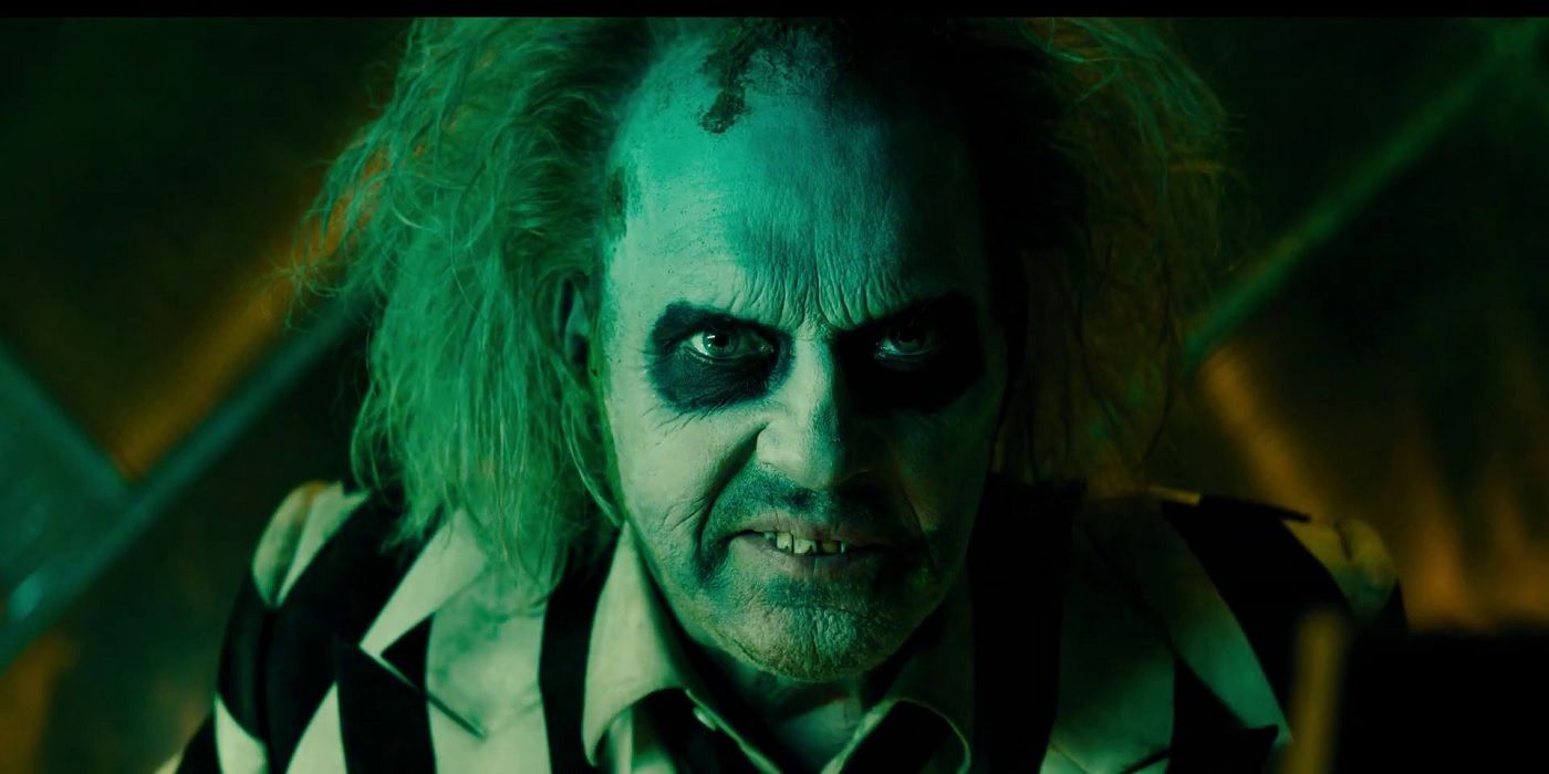 Les images de Beetlejuice 2 CinemaCon révèlent le retour de Michael Keaton et
