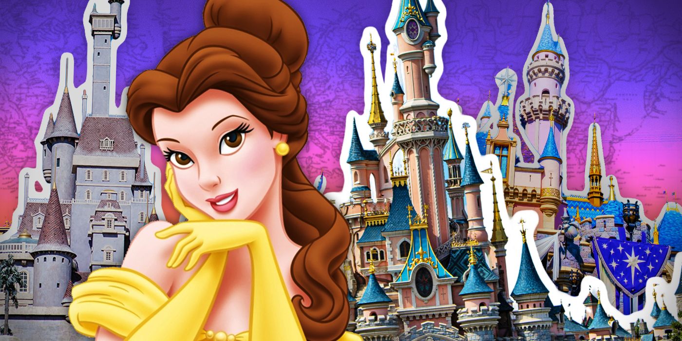 Tous les châteaux Disney dans chaque parc Disneyland