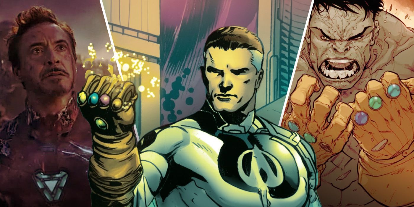 10 personnages Marvel qui portaient le gant de l'infini (en plus de Thanos)