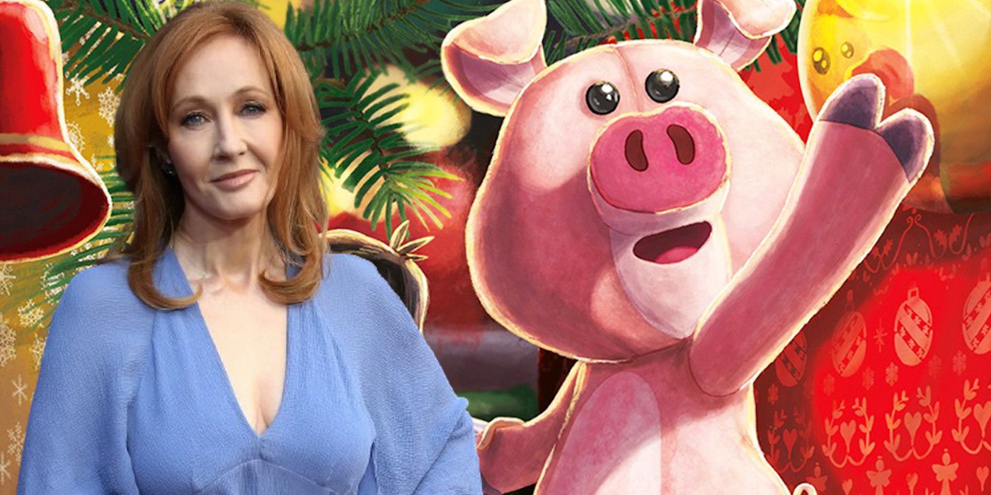 Adaptation cinématographique du Cochon de Noël de JK Rowling en début d'année