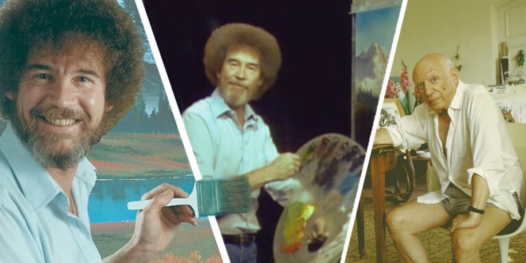 Pourquoi les peintures de Bob Ross sont plus difficiles à obtenir qu'un Picasso