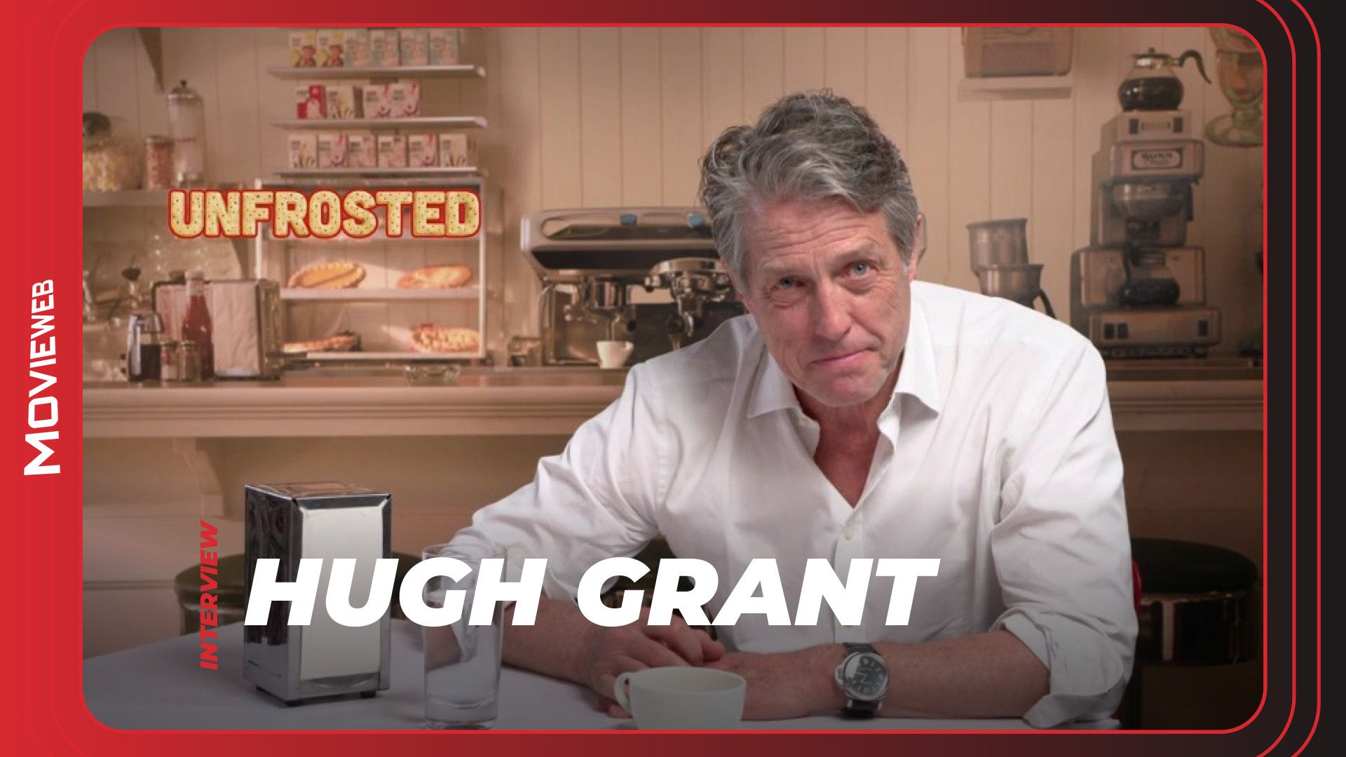 Hugh Grant parle de Unfrosted et des pleurs lors d'une lecture publique Bridget