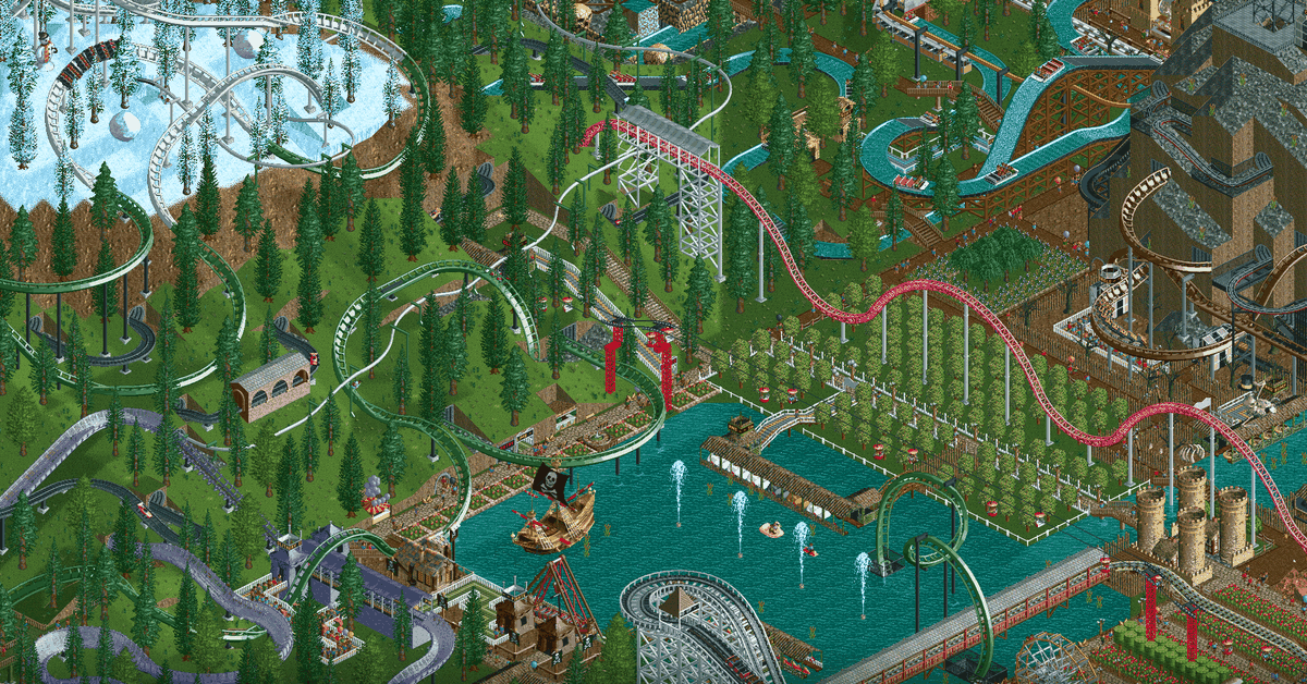 La meilleure version de RollerCoaster Tycoon est en vente à son prix le plus bas jamais vu