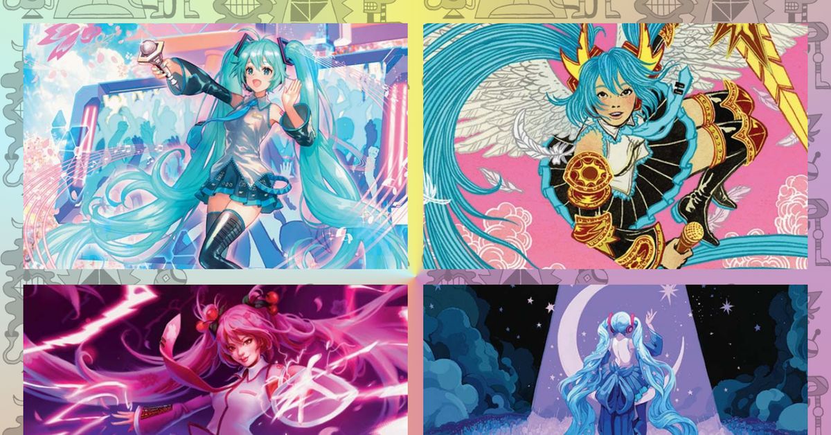 La reine vocaloïde Hatsune Miku arrive dans Magic: The Gathering