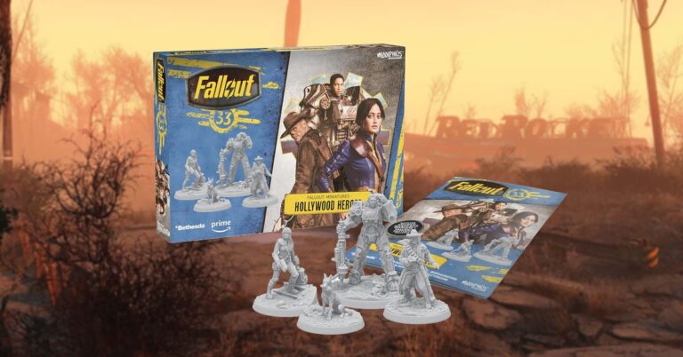 Le casting de la série télévisée Fallout arrive au TTRPG Wasteland Warfare le 7 mai