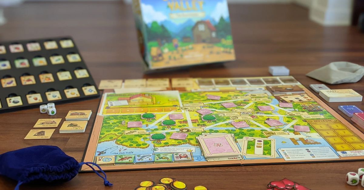Le jeu de société Stardew Valley est très bien si vous avez le temps d'y jouer