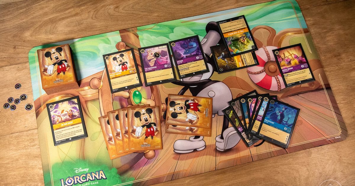 Les decks de démarrage Disney Lorcana sont réduits à leur prix le plus bas jamais vu