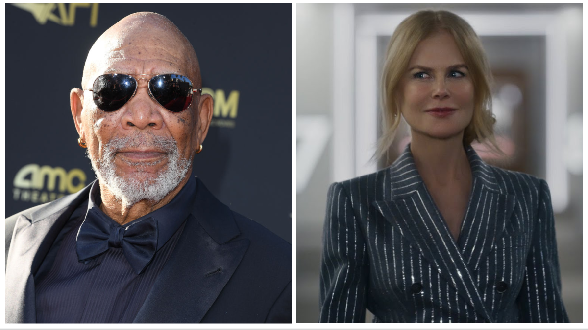 Morgan Freeman rend hommage à Nicole Kidman en usurpant son AMC "Le chagrin fait du bien dans un endroit comme celui-ci"