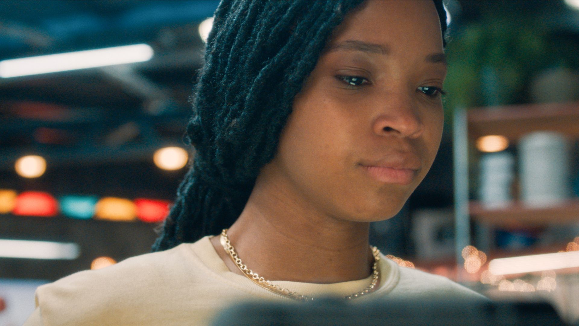 Quvenzhané Wallis et le réalisateur de Breathe Stefon Bristol sur leur A-List