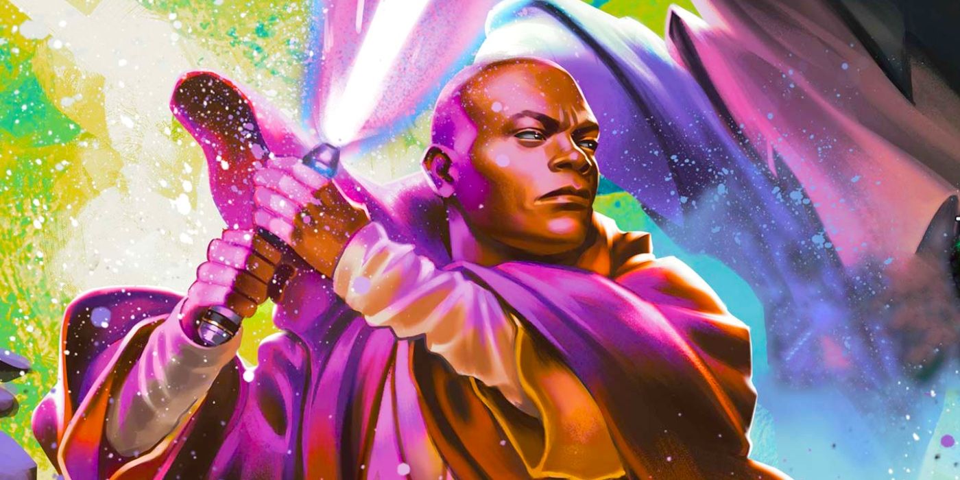Le sabre laser violet de Mace Windu rencontre officiellement son égal