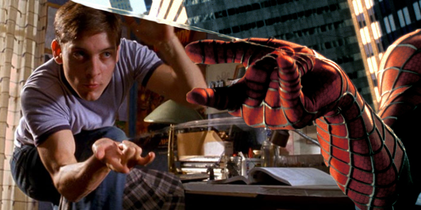 Pourquoi Spider-Man de Tobey Maguire a des tireurs de toile organiques