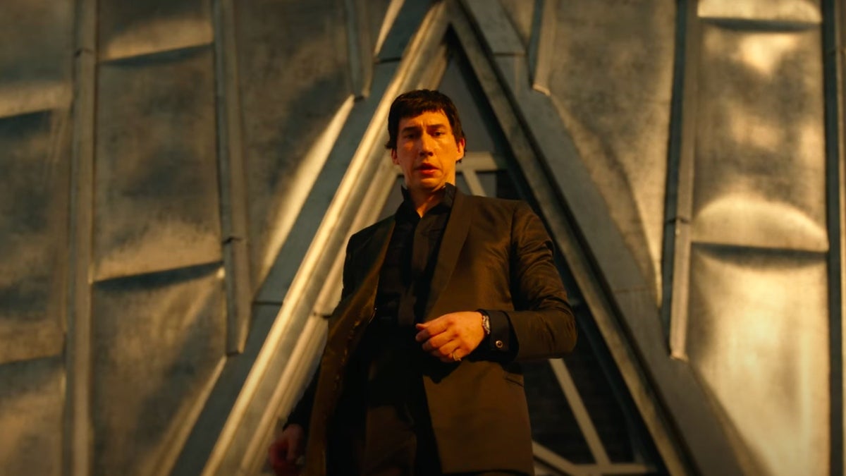 Adam Driver fige le temps dans la première bande-annonce de "Megalopolis" |  Vidéo