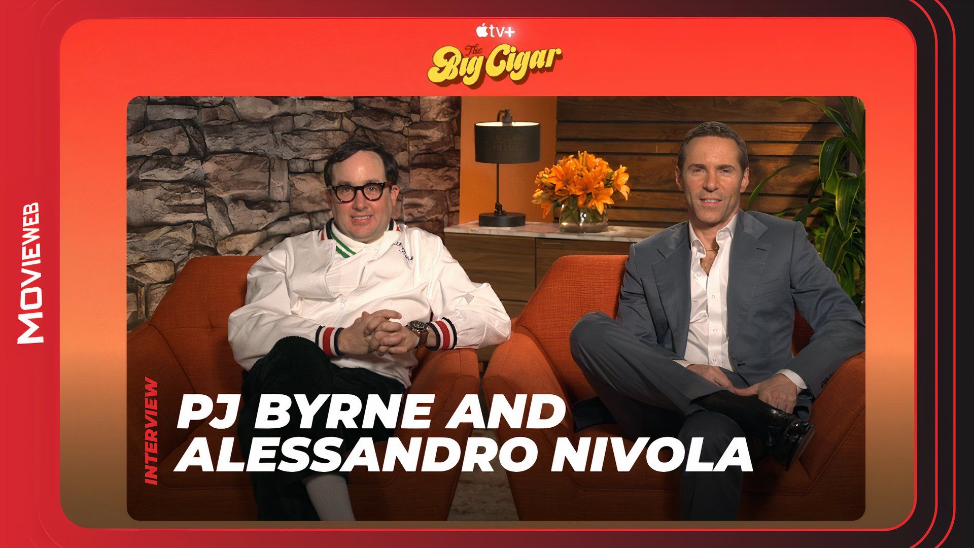 Alessandro Nivola et PJ Byrne parlent des Black Panthers et du Big Cigar