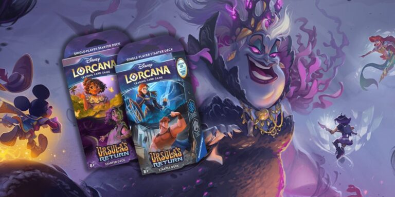 Disney Lorcana : Examen des decks de démarrage du retour d'Ursula