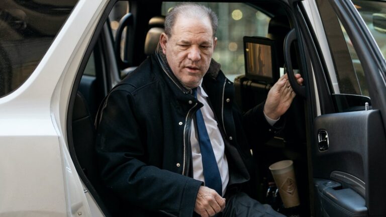 Harvey Weinstein a été emmené menotté devant un tribunal de New York pour être inculpé de nouveaux chefs d'accusation de viol