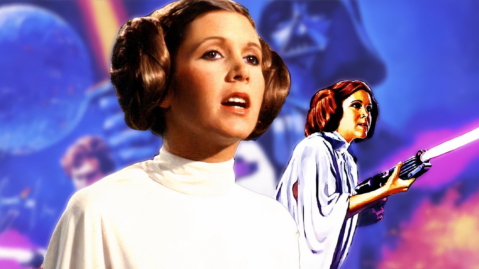 L'effondrement de la coiffure de la princesse Leia de Carrie Fisher et son point de vue franc sur