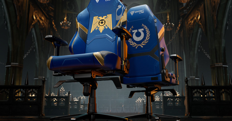 La première collaboration 40K de Secretlab est un trône digne de l'Empereur