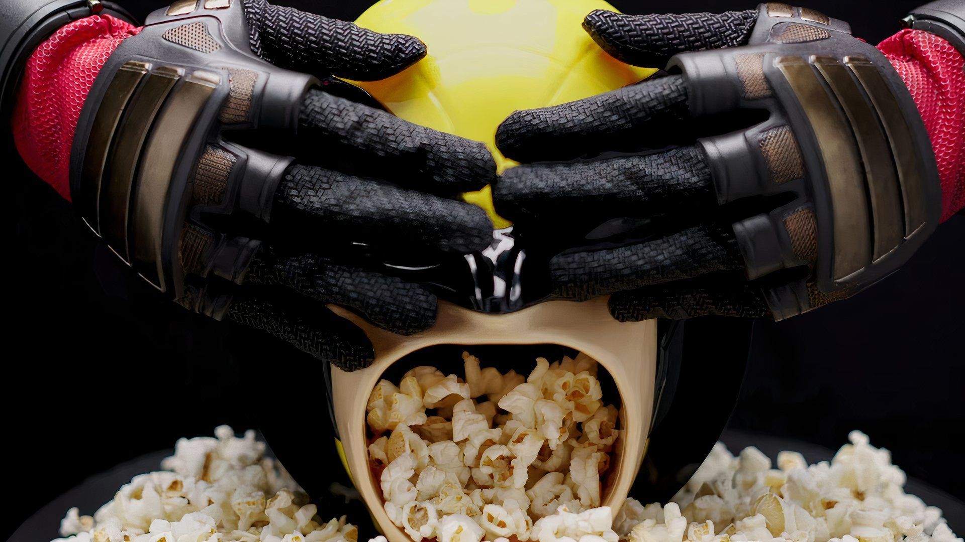Le seau à pop-corn Deadpool et Wolverine révélé, Hugh Jackman et ses fans
