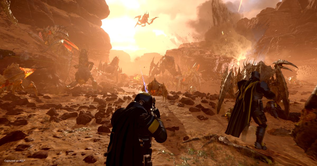 Les joueurs de Helldivers 2 sur Steam ont désormais besoin d'un compte PlayStation pour jouer