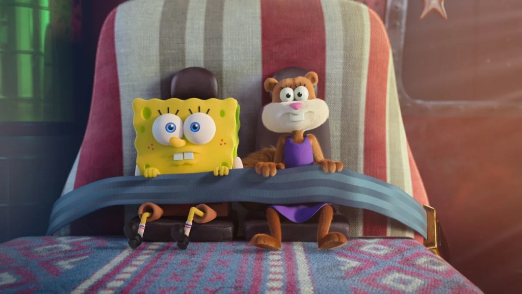 Sauver le bas de bikini : le film Sandy Cheeks