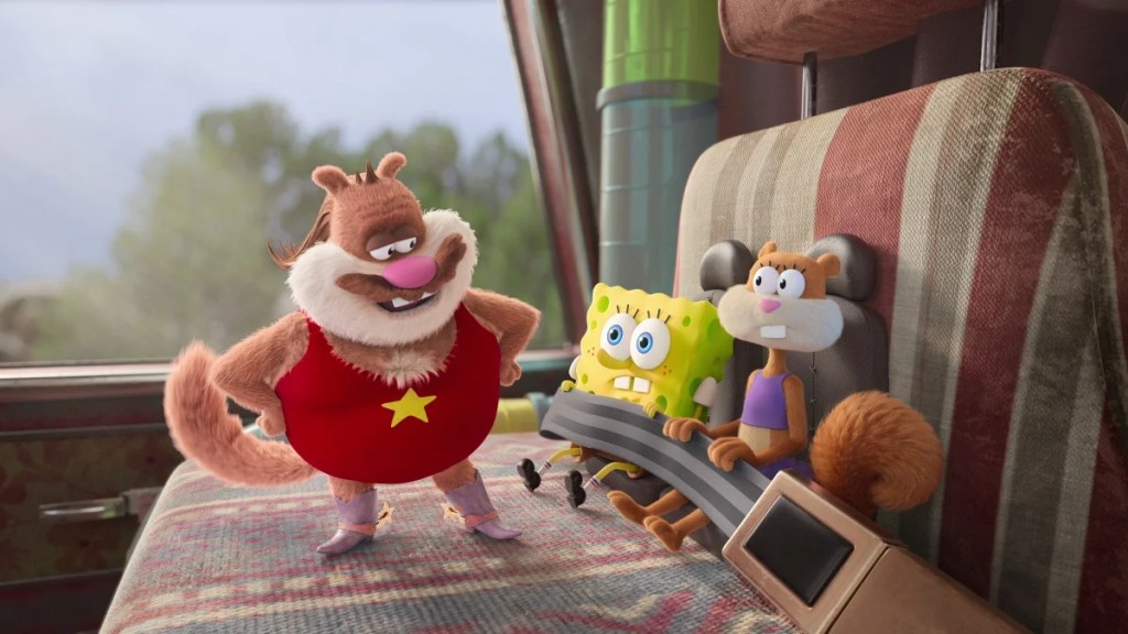 Sauver le bas de bikini : le film Sandy Cheeks