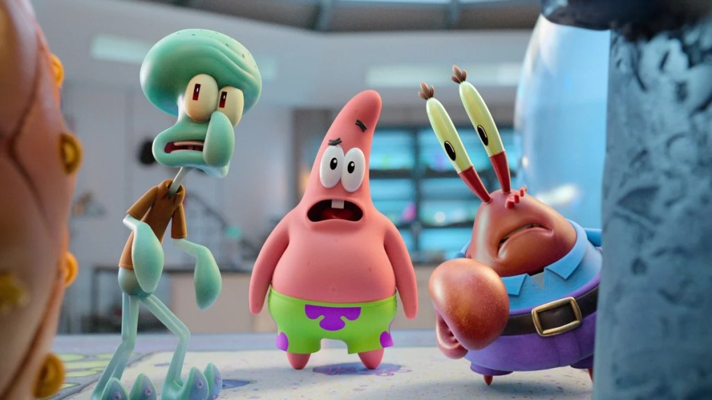 Sauver le bas de bikini : le film Sandy Cheeks