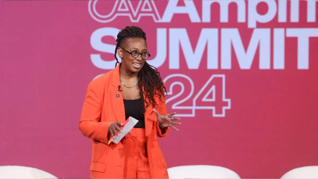 Kelley Robinson au Sommet CAA 2024 (CAA)