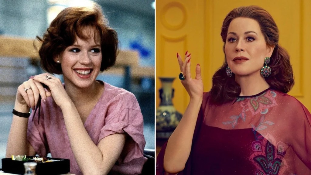Molly Ringwald dans "The Breakfast Club et "Feud"