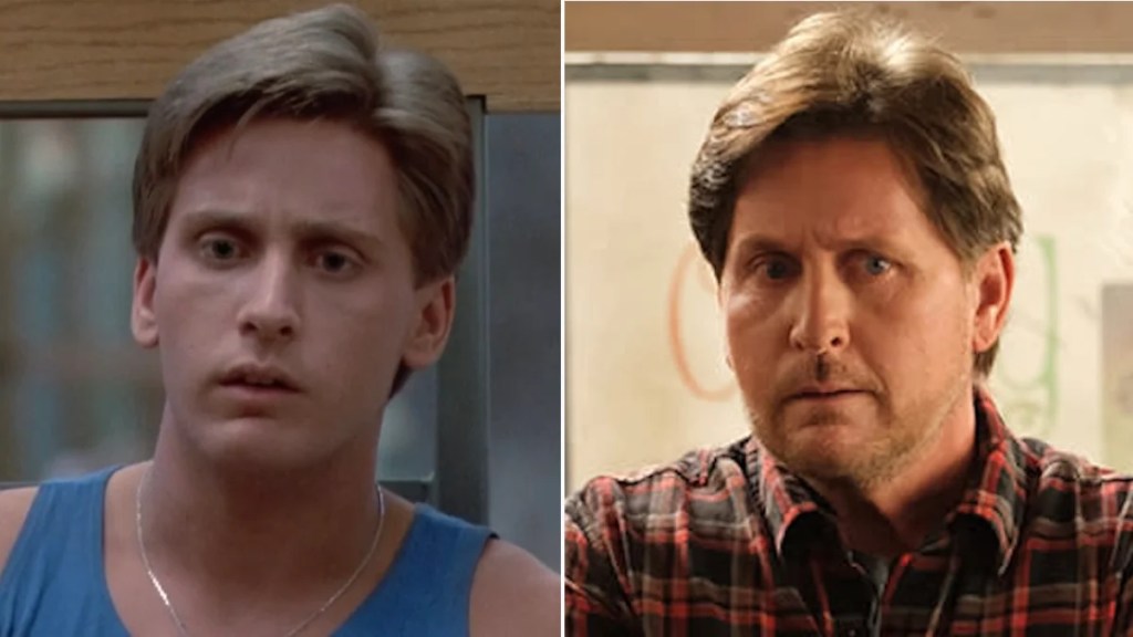 Emilio Estevez dans "The Breakfast Club" et "The Mighty Ducks"