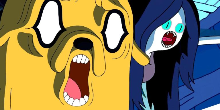 La forme combinée de Jake et Marceline est l'une des formes les plus bizarres d'Adventure Time…