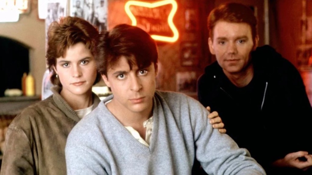 Alley Sheedy, Judd Nelson et David Caruso dans "Blue City"