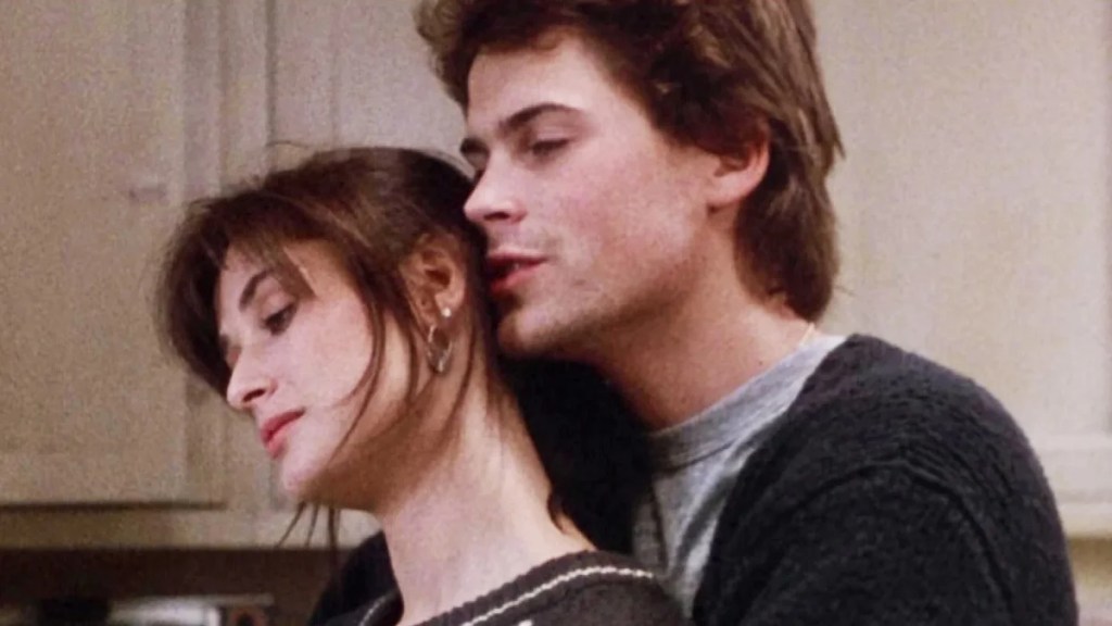 Demi Moore et Rob Lowe dans "About Last Night"