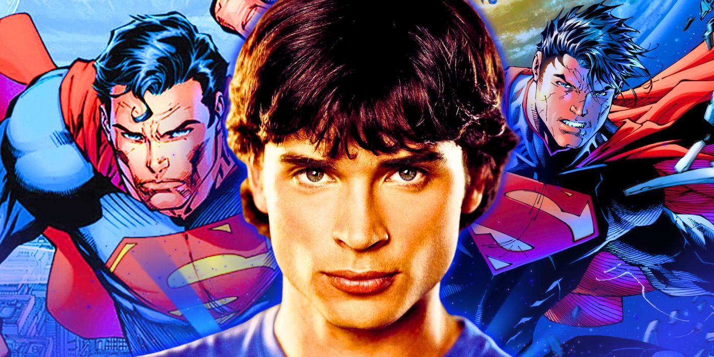 Le Superman plus âgé de Tom Welling reçoit un nouveau costume de style 52 de DC Comics dans un superbe...