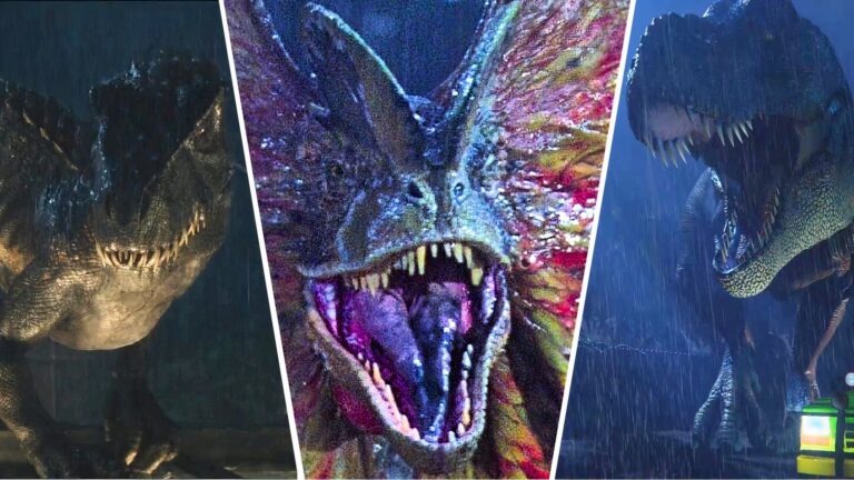 9 dinosaures de Jurassic Park se sont trompés, classés selon leur caractère fictif
