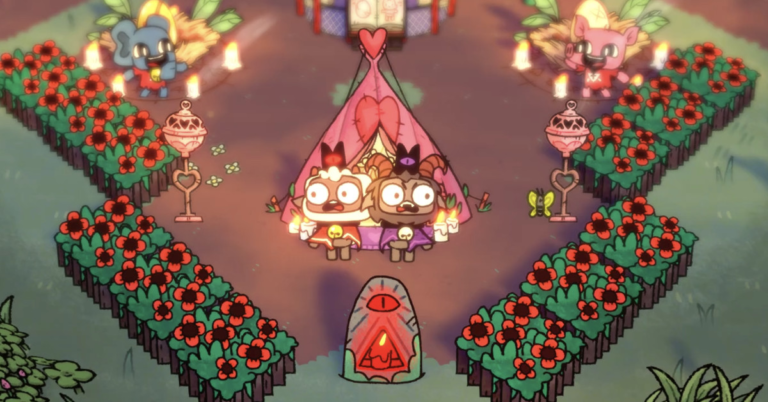Cult of the Lamb obtient une coopération multijoueur – et une chèvre