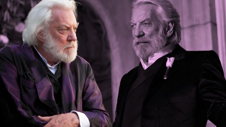 Donald Sutherland a obtenu son rôle dans Hunger Games d'une manière unique