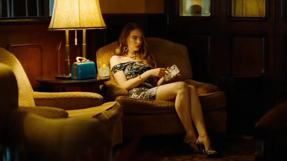 Emma Stone admet qu'elle « détestait » le titre original de « Kinds of Kindness » |  Vidéo