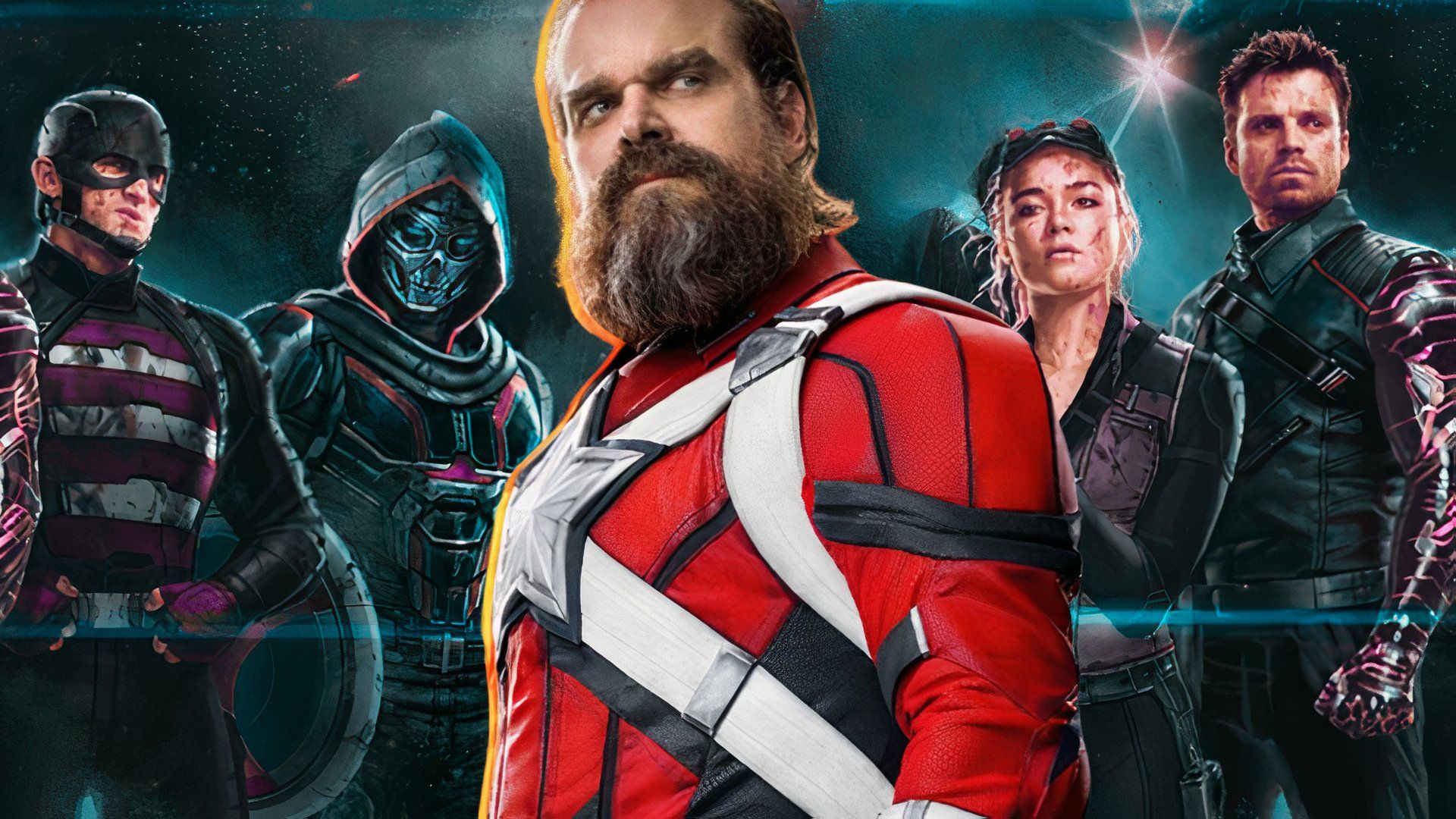 La star des Thunderbolts*, David Harbour, partage une photo du tournage du MCU alors que le film s'enroule