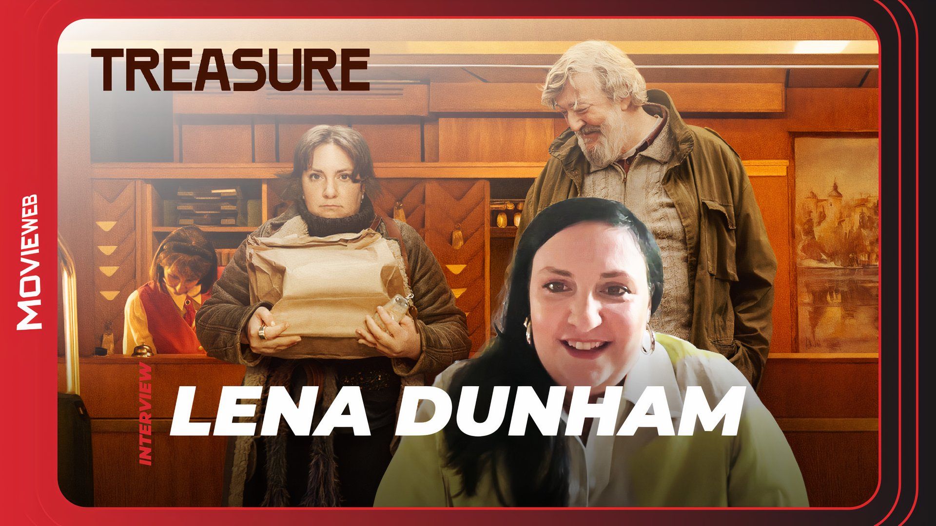 Lena Dunham fait l'éloge de Stephen Fry, co-vedette de Treasure