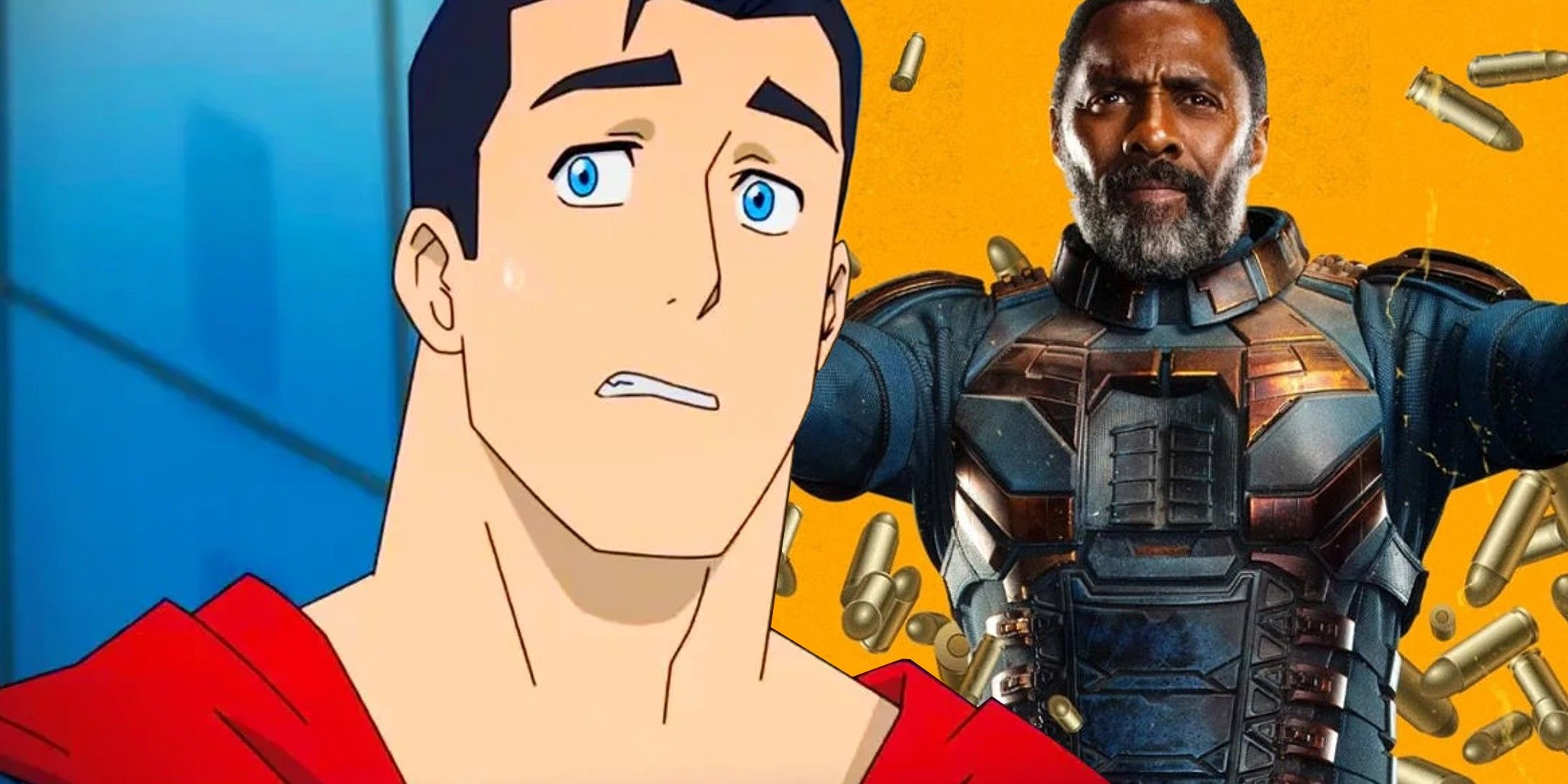 MES AVENTURES AVEC SUPERMAN présente Idris Elba, héros du film, au bureau...