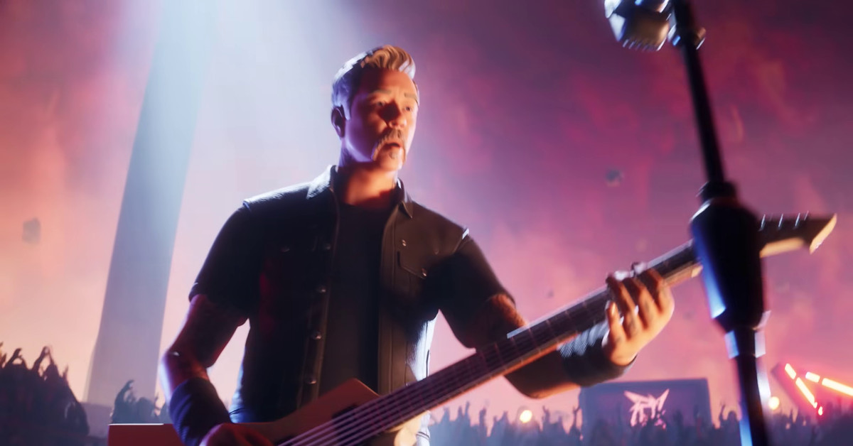 Metallica apporte sa guitare métal – et un nouveau mode de jeu PvP – au Fortnite Festival