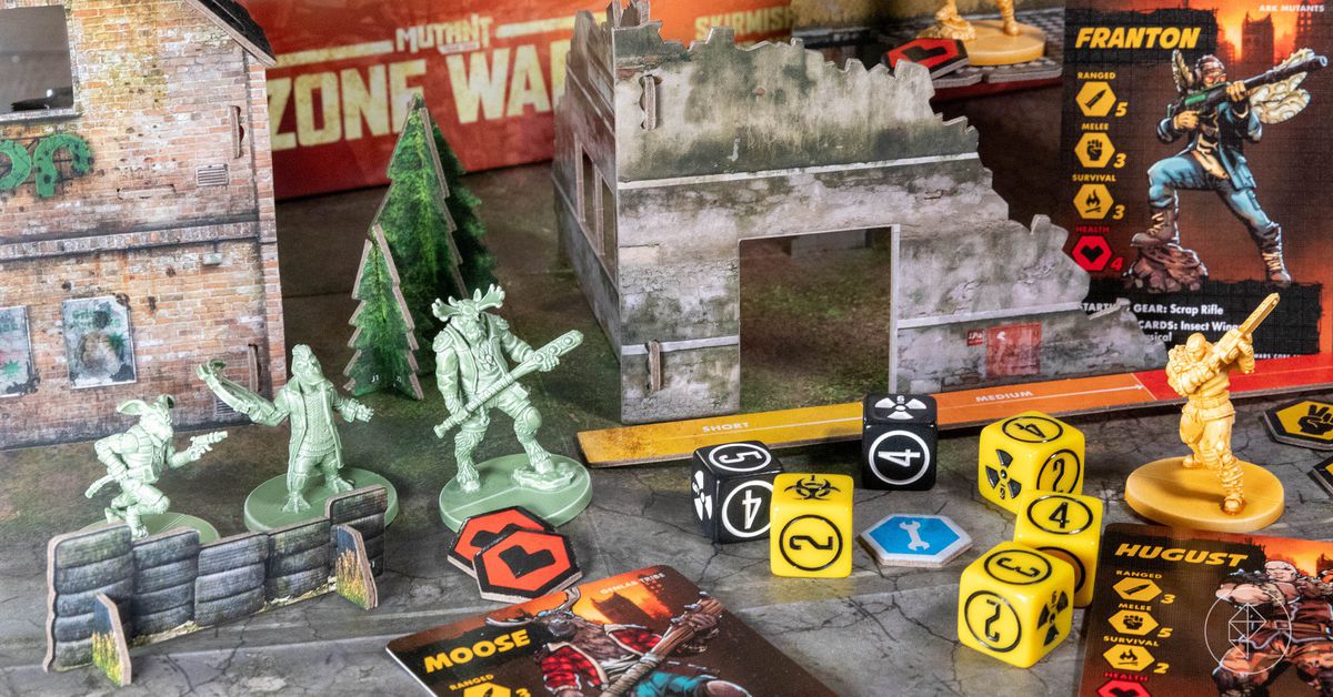 Mutant Year Zero : Zone Wars est le jeu d'escarmouche sur table le plus loufoque de l'année