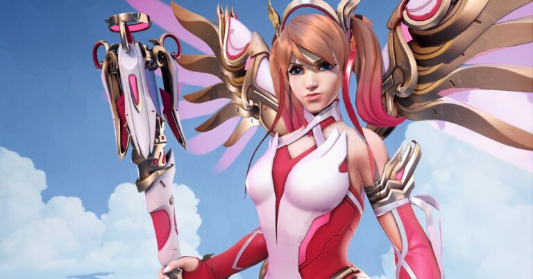 Overwatch 2 ramène le skin très convoité Pink Mercy pour une œuvre caritative