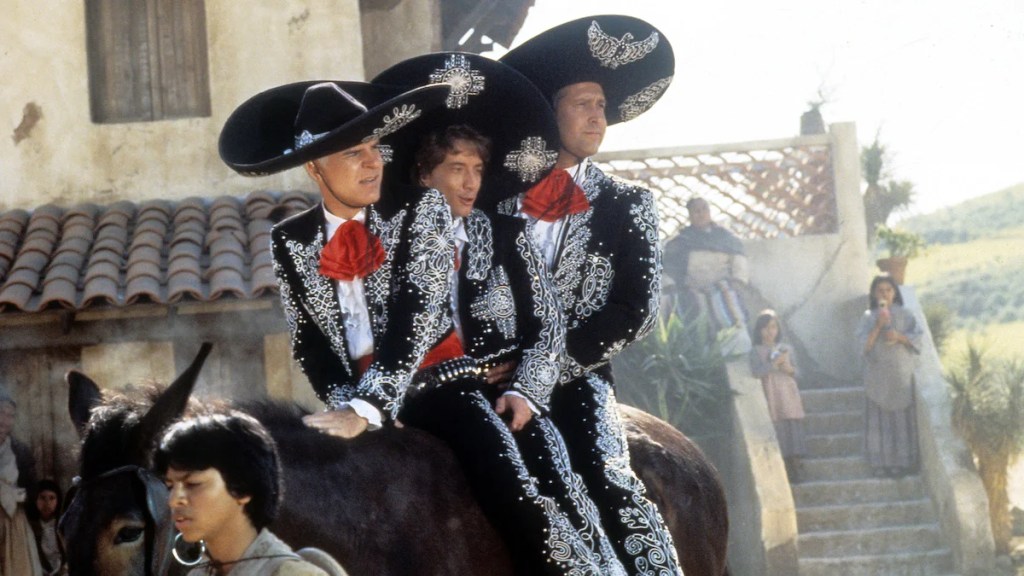 Steve Martin, Martin Short et Chevy Chase dans « Trois Amigos ! »