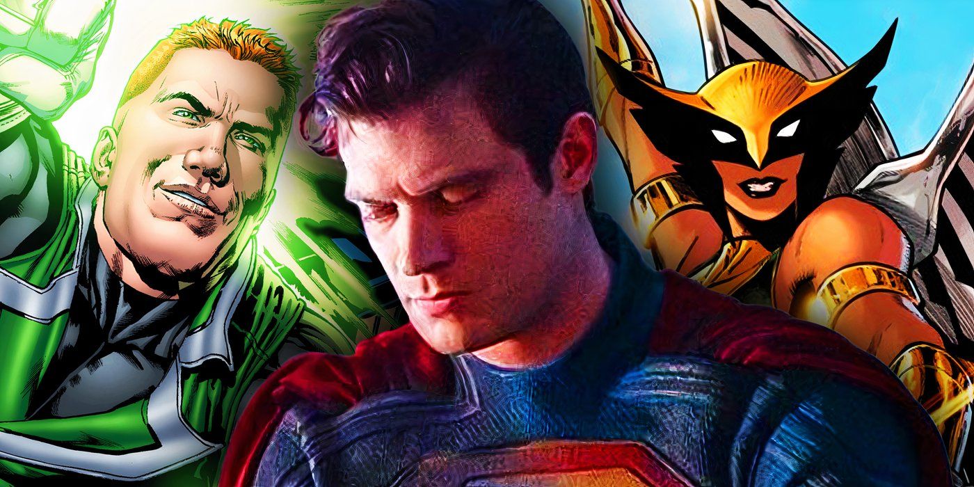 J'ai compris pourquoi Green Lantern et Hawkgirl de Superman ont l'air si bizarres