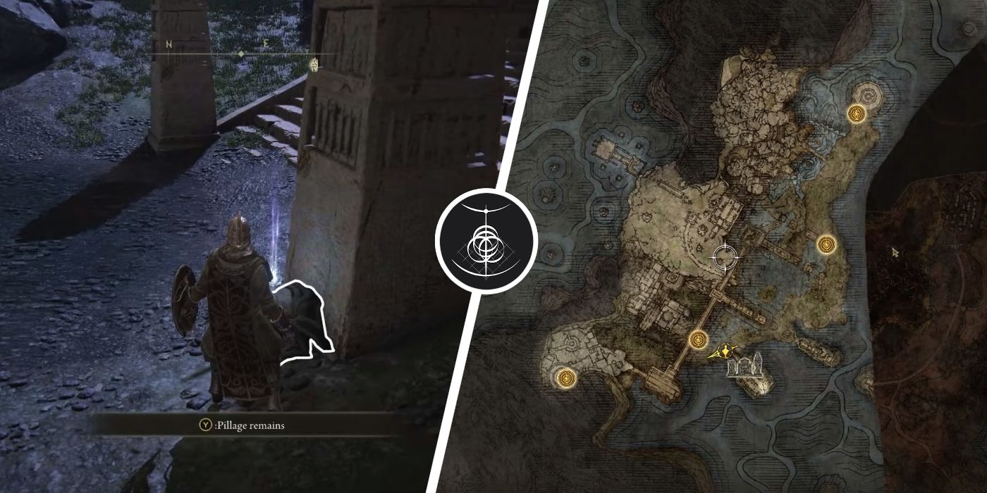 Elden Ring : Où trouver le fragment de carte de la rivière Siofra