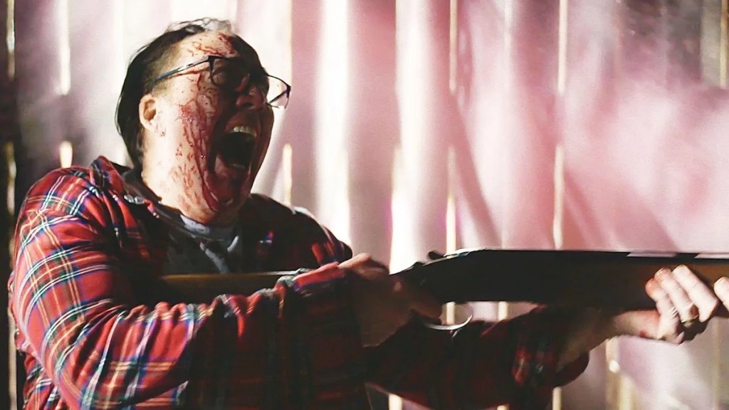 Nicolas Cage dans « Couleur venue d'ailleurs »