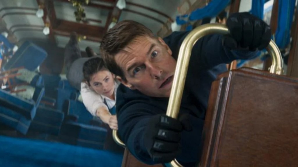 Hayley Atwell et Tom Cruise dans « Mission Impossible 1 : Dead Reckoning Partie 1 » (Paramount)